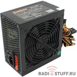 Exegate EX221643RUS Блок питания 600W ATX-600NPX OEM, black, 12cm fan, 24+4pin, 6pin PCI-E, 3*SATA