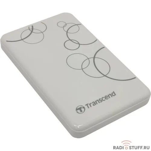 Transcend Portable HDD 2Tb StoreJet TS2TSJ25A3W {USB 3.0, 2.5", white}