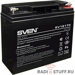 Sven SV12170 (12V 17Ah) батарея аккумуляторная