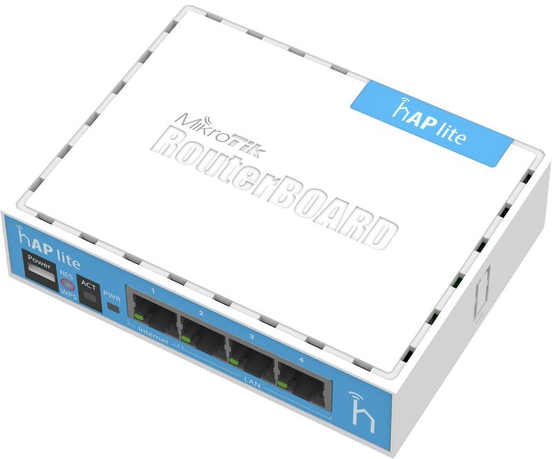 MikroTik hAP lite (арт. RB941-2nD) точка доступа 