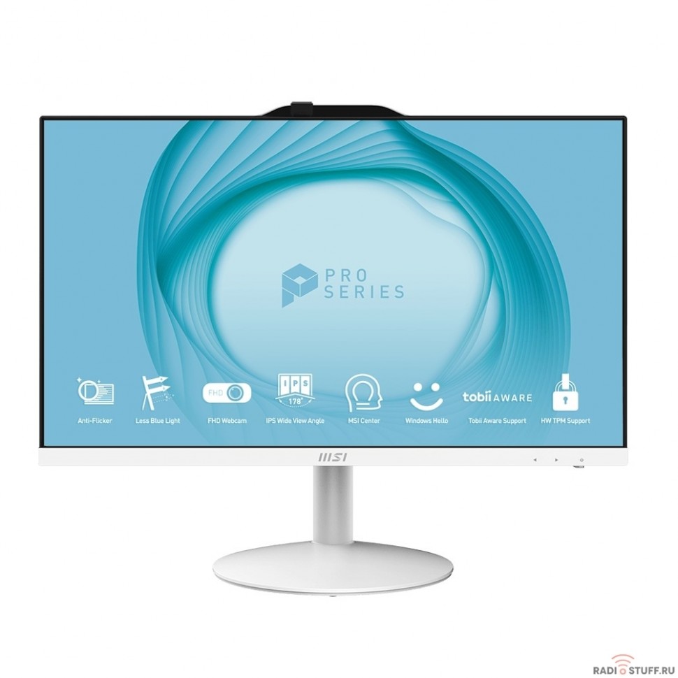 MSI Pro AP242 12M-208XRU [9S6-AE0612-208] White 23.8" {FHD i5-12400/8Gb/250Gb SSD/DOS}
